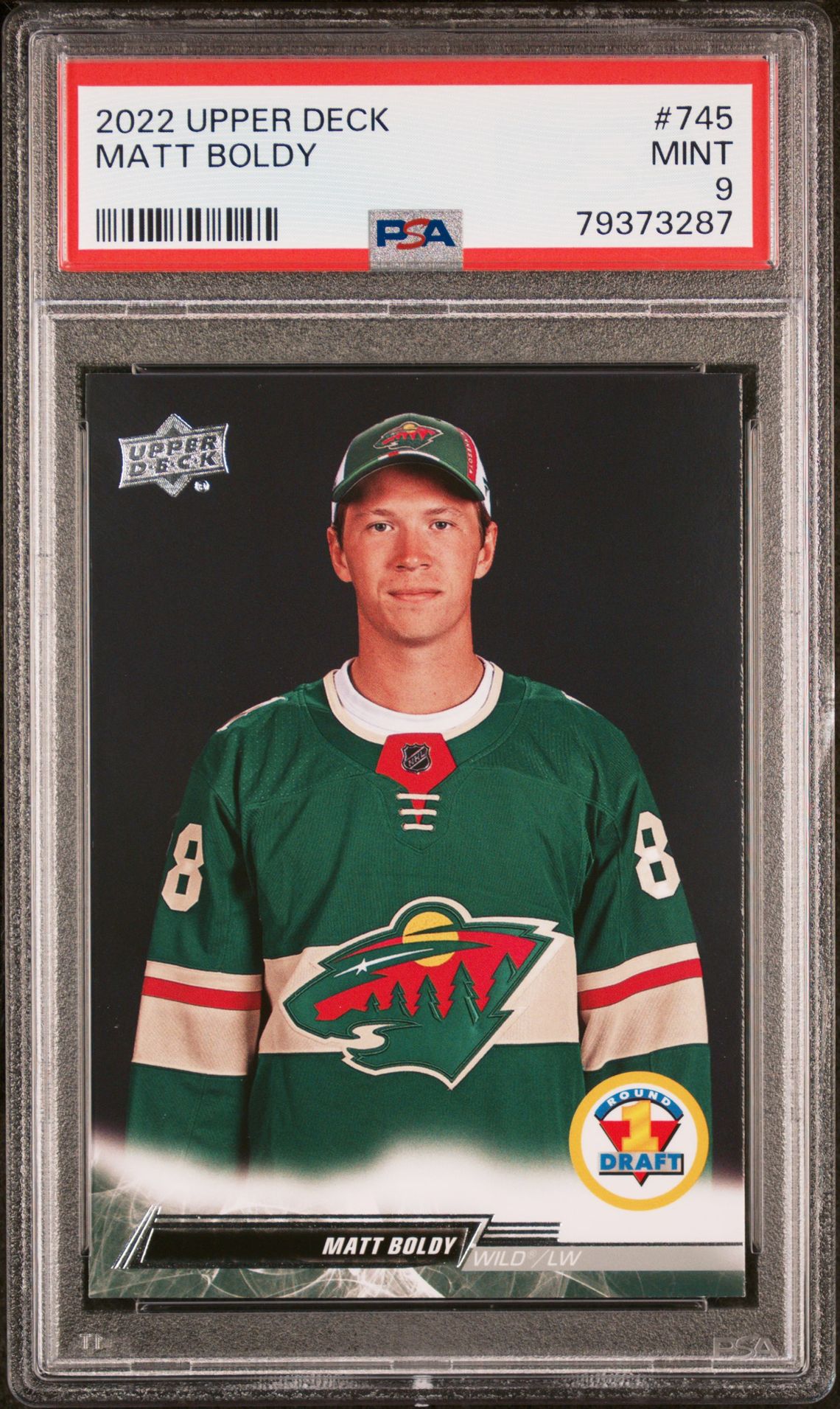 2022 Upper Deck UPPER DECK #745 Matt Boldy front