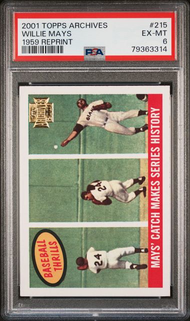 1966 Topps #1 Willie Mays - PSA VG-EX 4 on Goldin Auctions