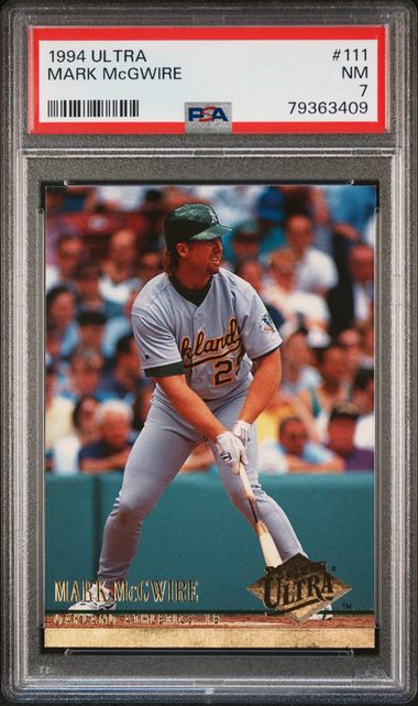 SGC 7.5 1985 Topps Mark McGwire