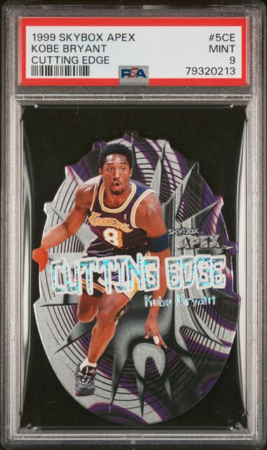 1999 Skybox Apex Cutting Edge #5CE Kobe Bryant PSA 9 on Goldin