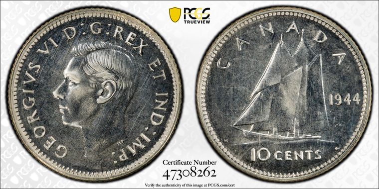 Cert 47308262 - Coin Image