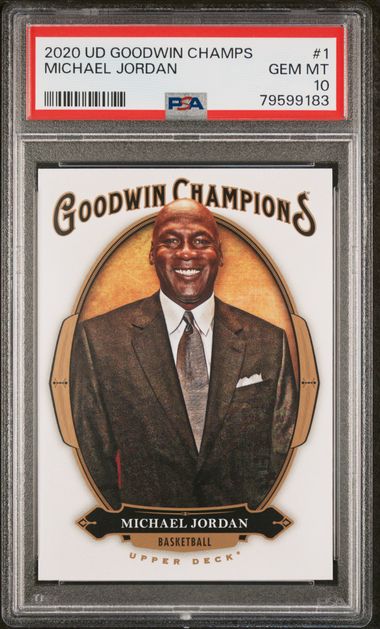 2020 Upper Deck #1 Michael Jordan front