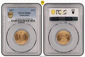 1917 10 G KM-149  Au MS65