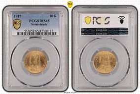 1917 10 G KM-149  Au MS65