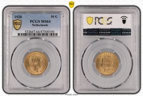 1926 10 G KM-162  Au MS64