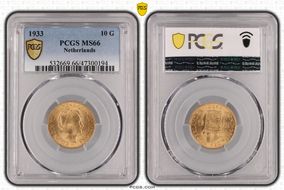 1933 10 G KM-162  Au MS66