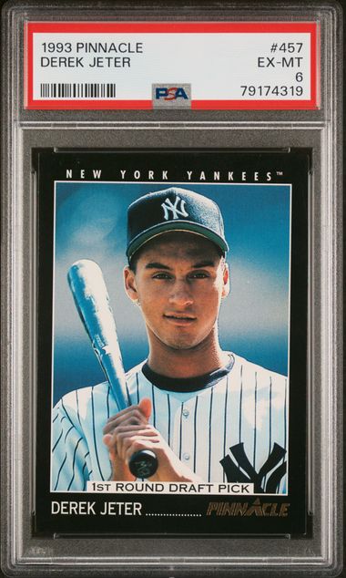 Derek Jeter New York Yankees 1993 Score # 489 Rookie Card