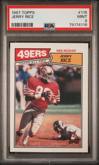 1988 Topps Jerry Rice #43 3rd Year MINT