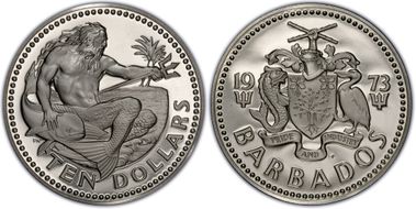 1973-FM $10 PR66DCAM