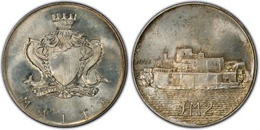 1972 £2 Fort San Angelo MS65