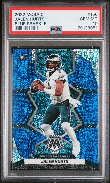 Jalen Hurts 2022 Panini Mosaic Silver Prizm #156 Philadelphia