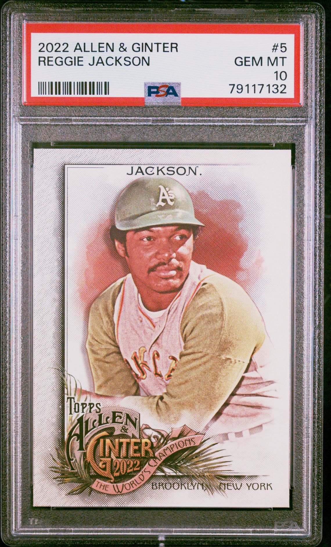 2022 Topps Topps Allen & Ginter #5 Reggie Jackson front