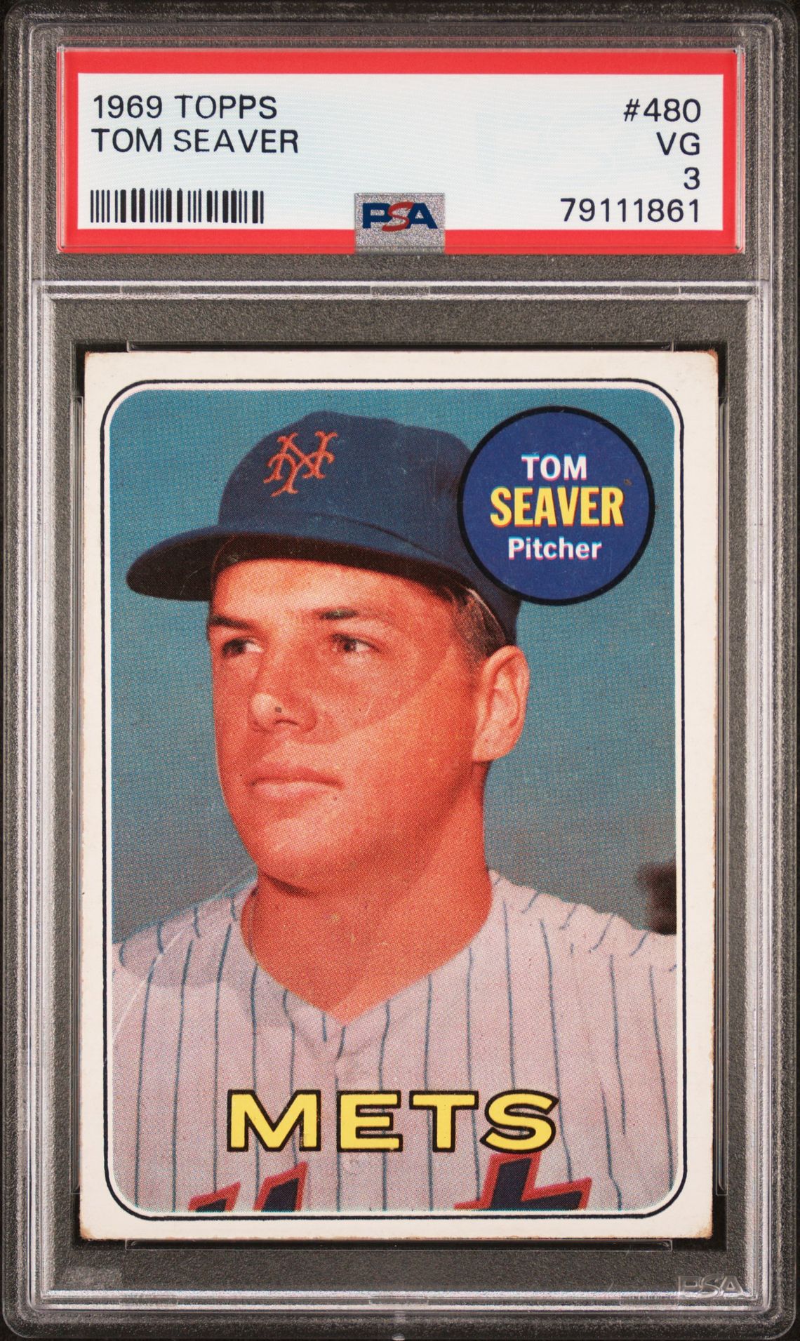 1969 Topps TOPPS #480 Tom Seaver front