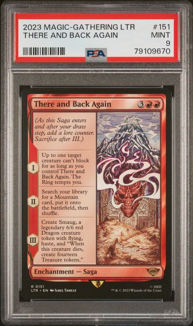 there and back again mtg card [151] [The Lord of the Rings: Tales of Middle-earth] [Foil]  Face to Face Games The Lord of the Rings There and Back Again :