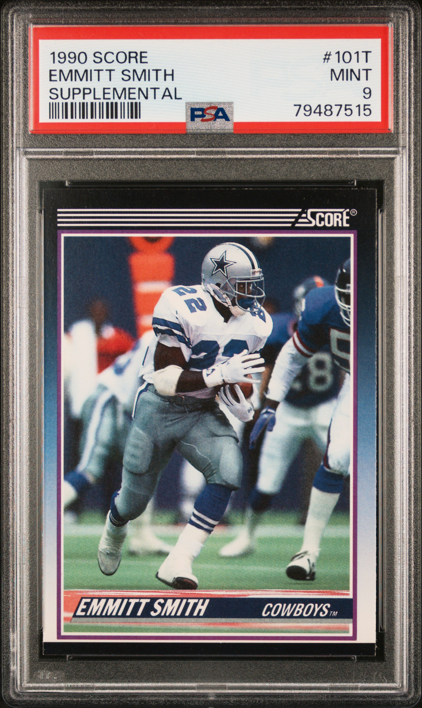 Emmitt Smith 1994 PRO LINE COCA-COLA MONSTERS OF THE