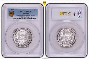 2006 $1 Spanish Pillar Dollar Antique Finish SP70