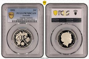 2001 20C Capital Territory PR70DCAM