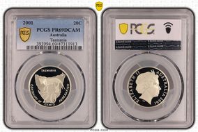 2001 20C Tasmania PR69DCAM
