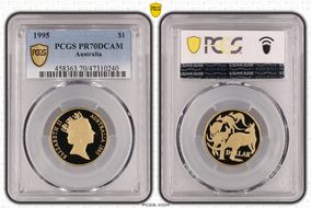 1995 $1 PR70DCAM