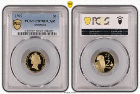 1997 $2 PR70DCAM