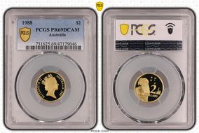 1988 $2 PR69DCAM