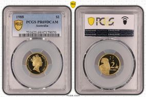 1988 $2 PR69DCAM