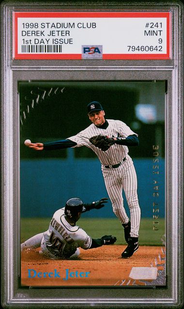 Derek Jeter Graded PSA 8 NM-MT (Baseball Card) 1993 Topps - [Base] #98