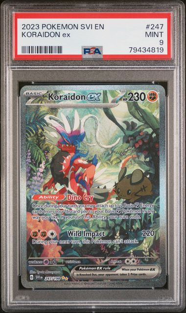 2023 Pokemon SVI En-Scarlet & Violet 253 Miraidon Ex PSA 10 on Goldin  Auctions