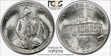 1982-D 50C Washington MS68