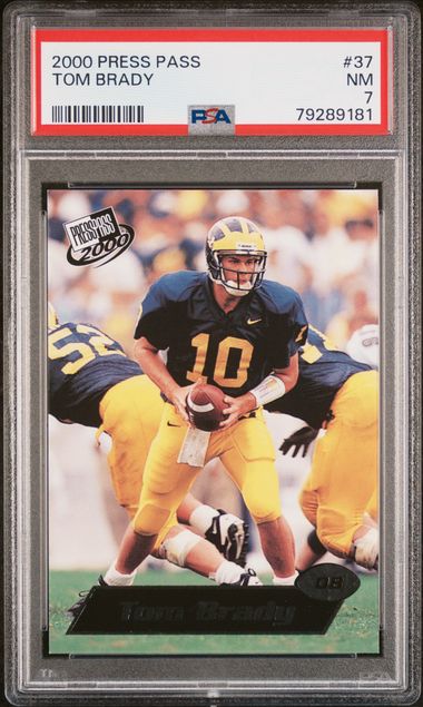 Tom Brady Michigan debut ticket up for bid at Heritage Auction