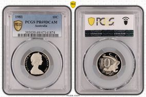 1981 10C PR69DCAM