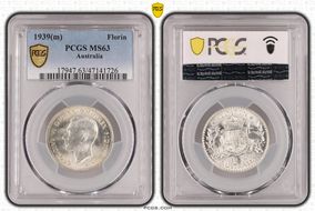 1939(m) Florin MS63