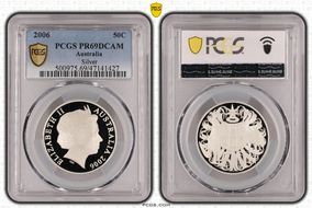 2006 50C KM-821  Ag PR69DCAM