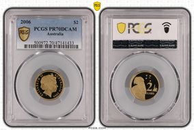 2006 $2 PR70DCAM