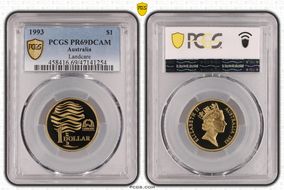 1993 $1 Landcare PR69DCAM