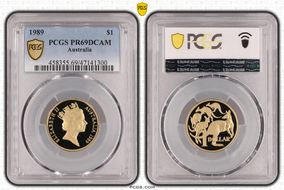 1989 $1 PR69DCAM