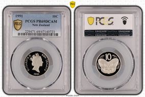 1991 10C PR69DCAM