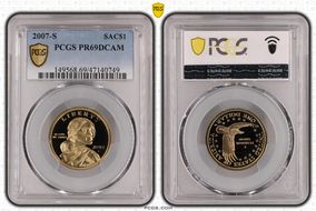 2007-S SAC$1 PR69DCAM
