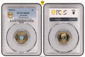 2022-C $2 Peacekeeping Colorized MS68