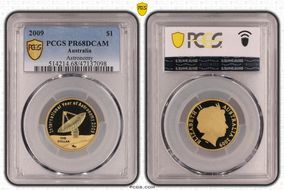 2009 $1 Astronomy PR68DCAM