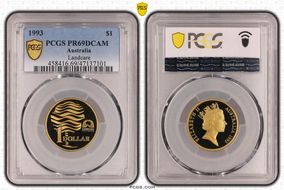 1993 $1 Landcare PR69DCAM