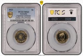 2023 $2 Vegemite Centenary Colorized Tastes Like Australia MS63