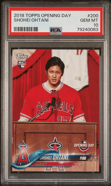 2018 Topps TOPPS OPENING DAY #200 Shohei Ohtani front