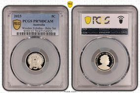 2023 5C Wooden Echidna - Baby Set PR70DCAM