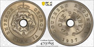 1937 1D MS66