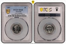 1987 5C Low Echidna MS68