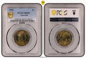 1995 $1 MS69
