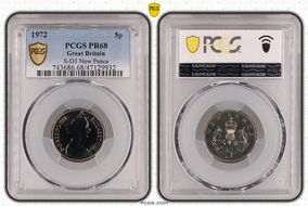 1972 5p S-D1 New Pence PR68