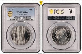 2019 50C Indigenous Languages MS64