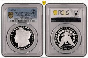 2023-S $1 Morgan Dollar First Strike PR70DCAM